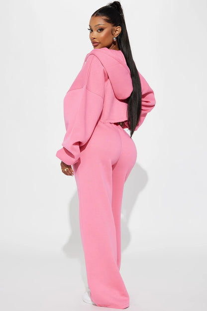 Luna Zip Hoodie Set