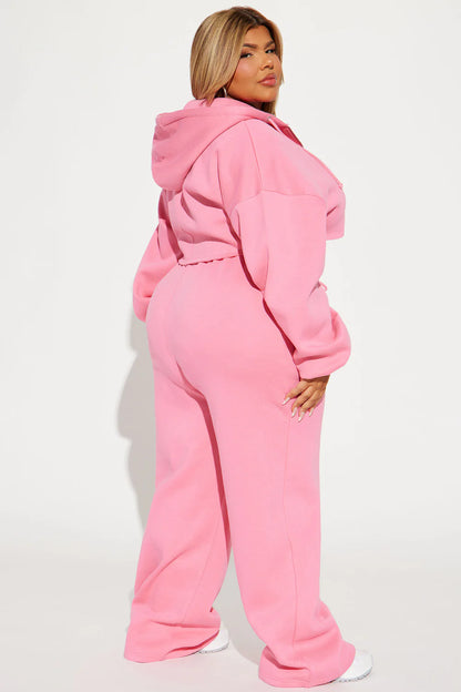Luna Zip Hoodie Set