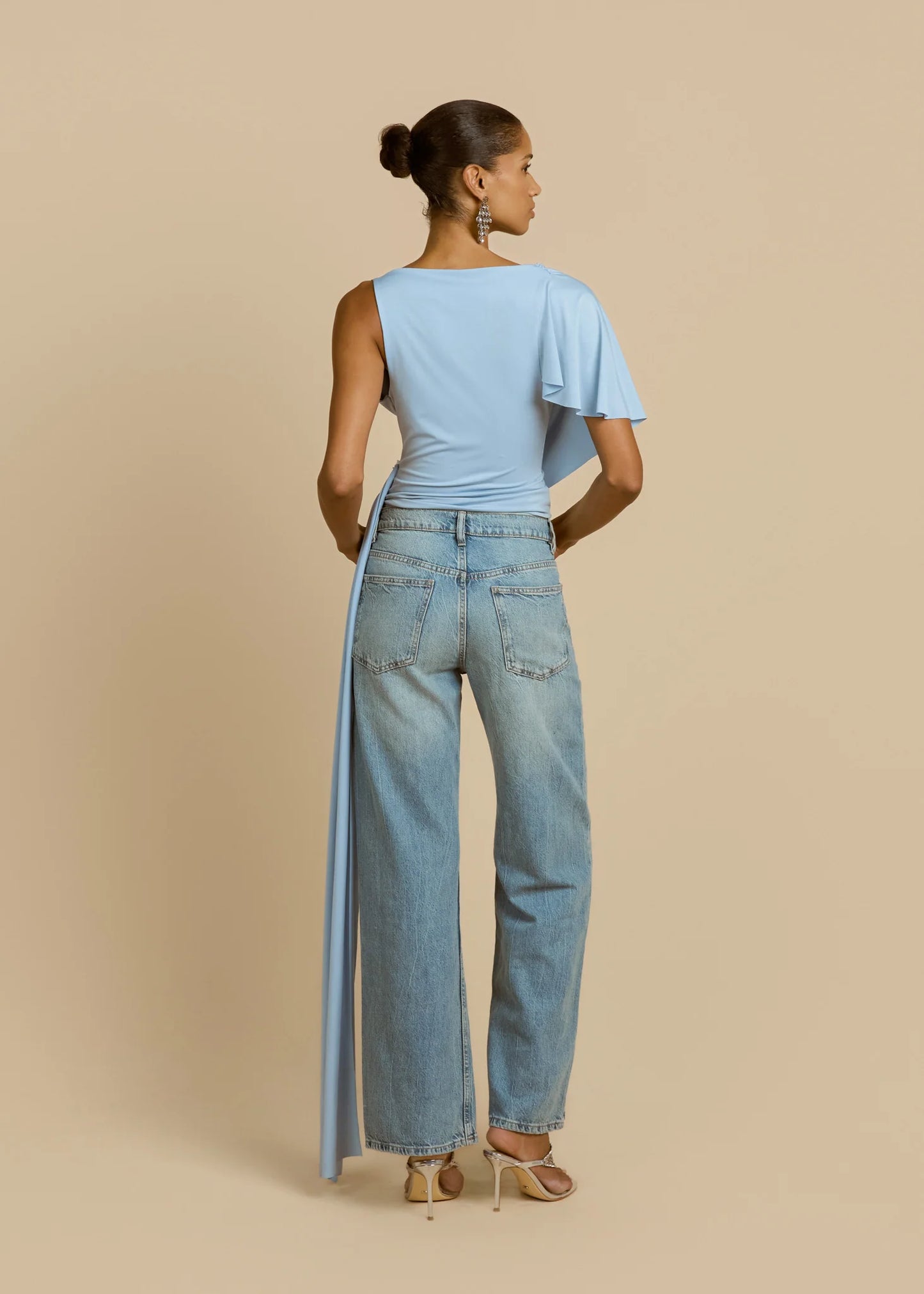 Solene Top Blue