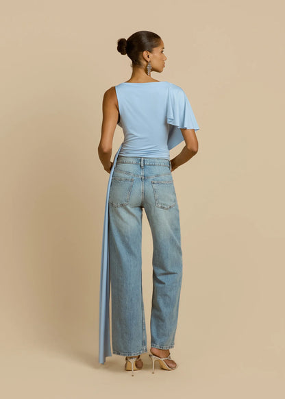 Solene Top Blue