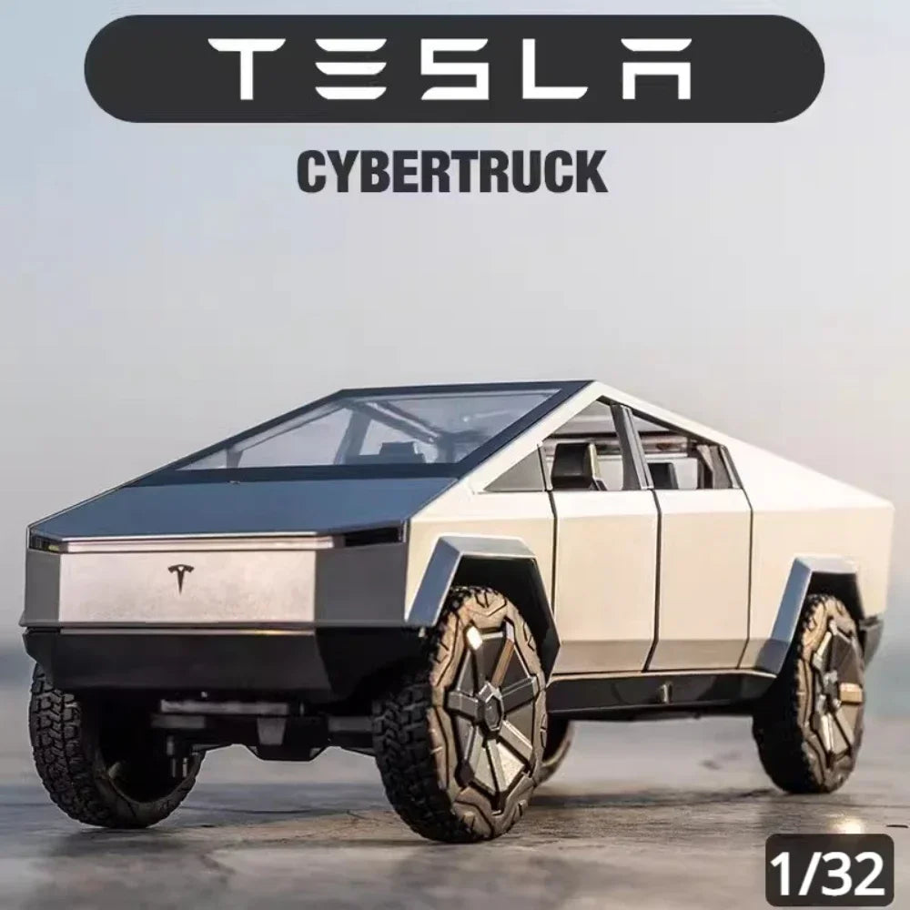 NEW | Light Up TESLA Cybertruck Kids Toy Truck