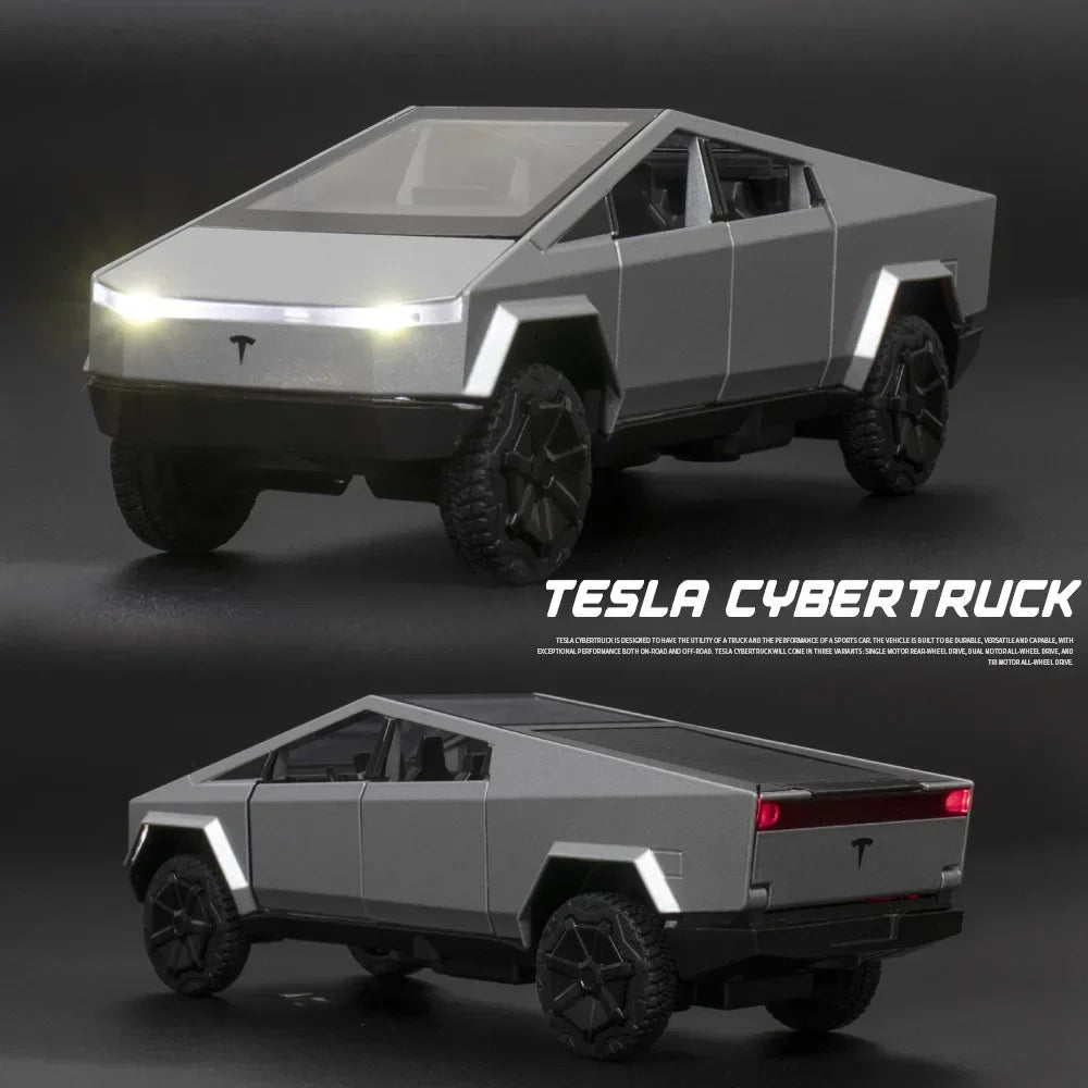 NEW | Light Up TESLA Cybertruck Kids Toy Truck