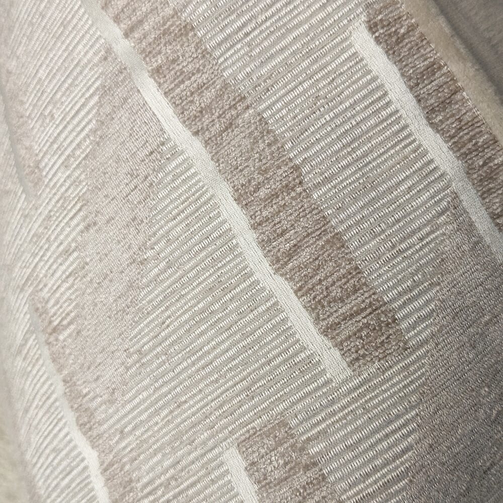 Aaliyah Taupe Cushion with Metallic Detail - 40 x 60cm