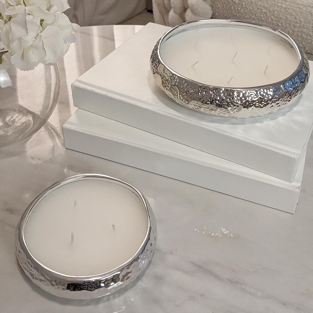 Aeolian 7 Wick Silver Scented Candle