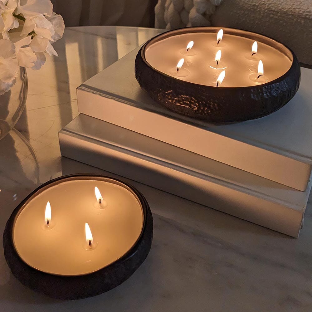 Aeolian Black 3 Wick Scented Candle