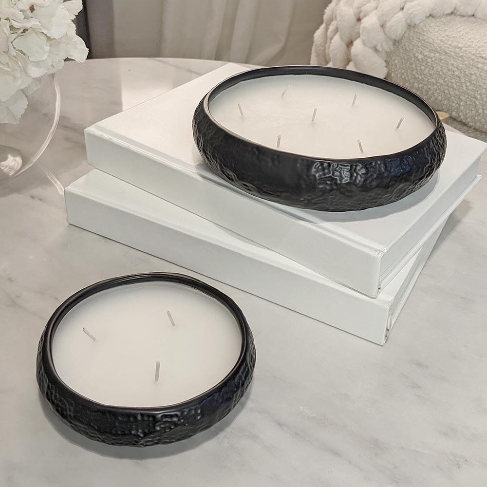 Aeolian Black 3 Wick Scented Candle