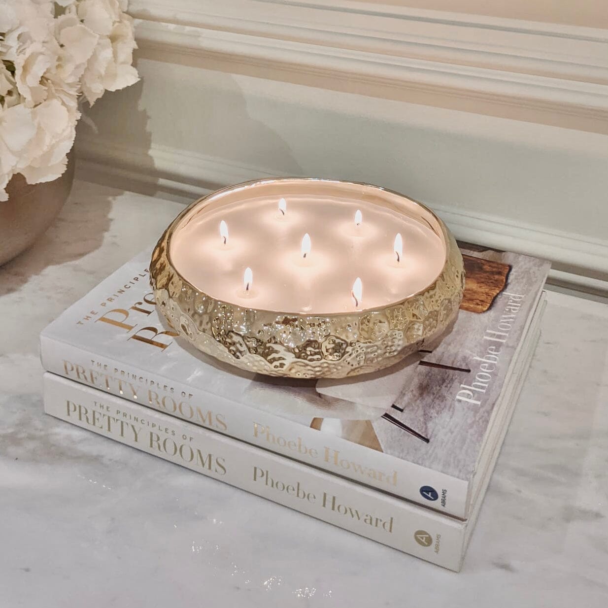 Aeolian Gold 7 Wick Scented Candle