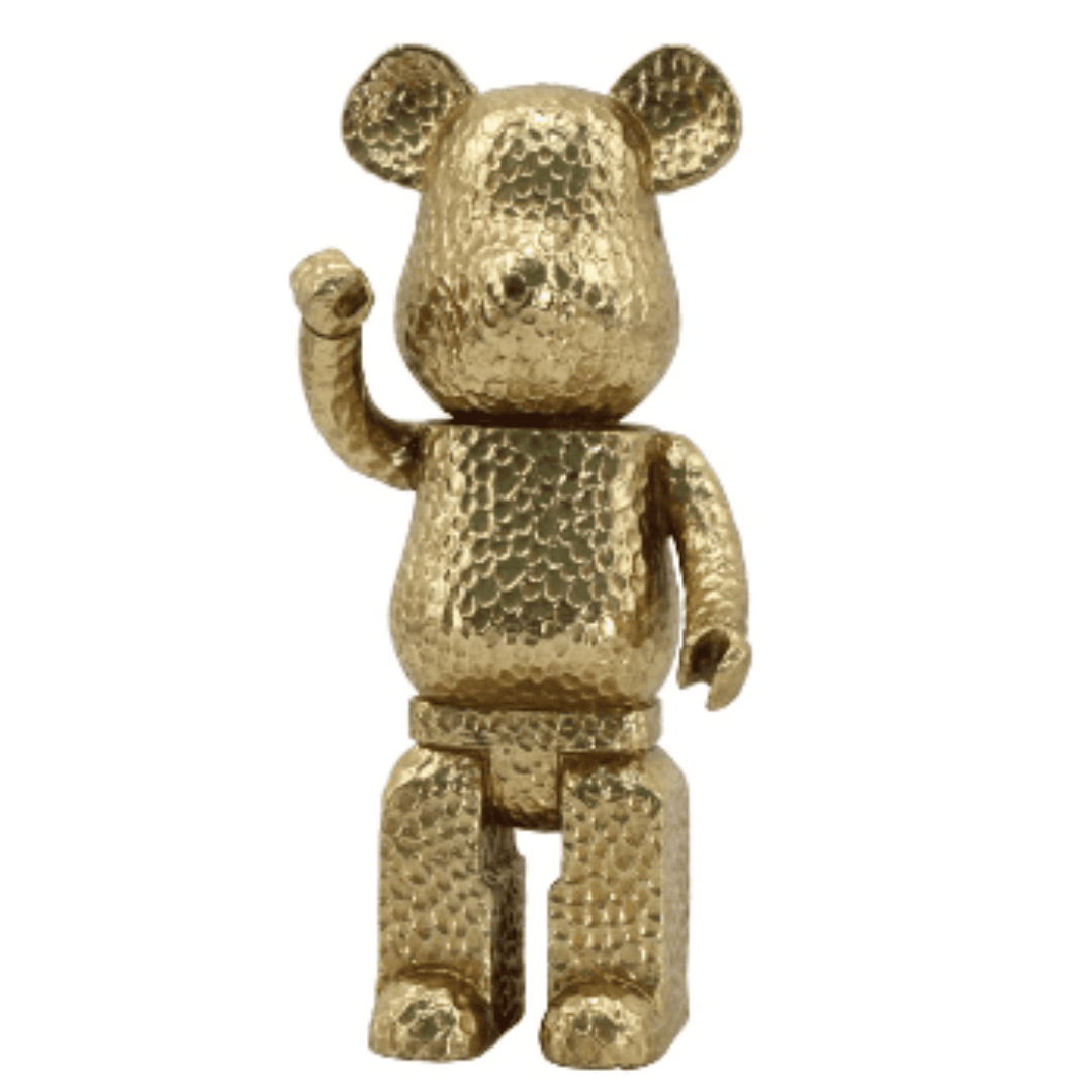 Alessio Gold Standing Bear Ornament