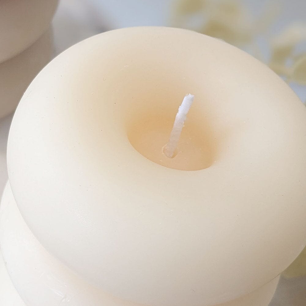 Amelia Cream Mini 3 Tiered Candle