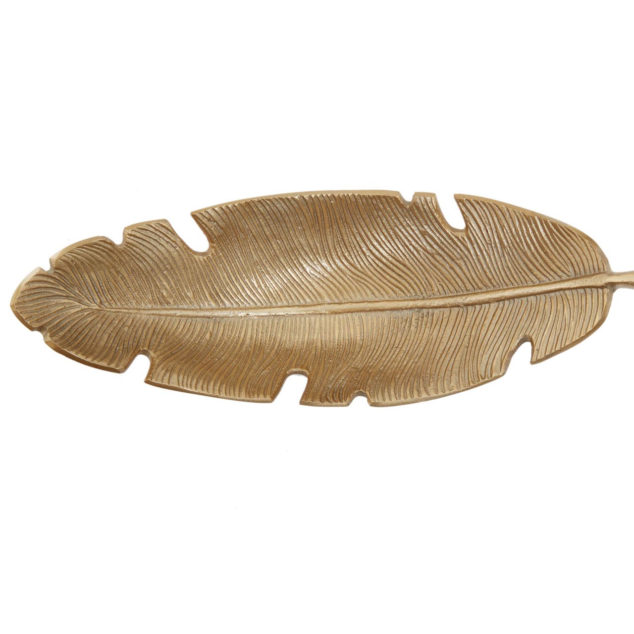 Antoine Gold Curved Leaf Dish