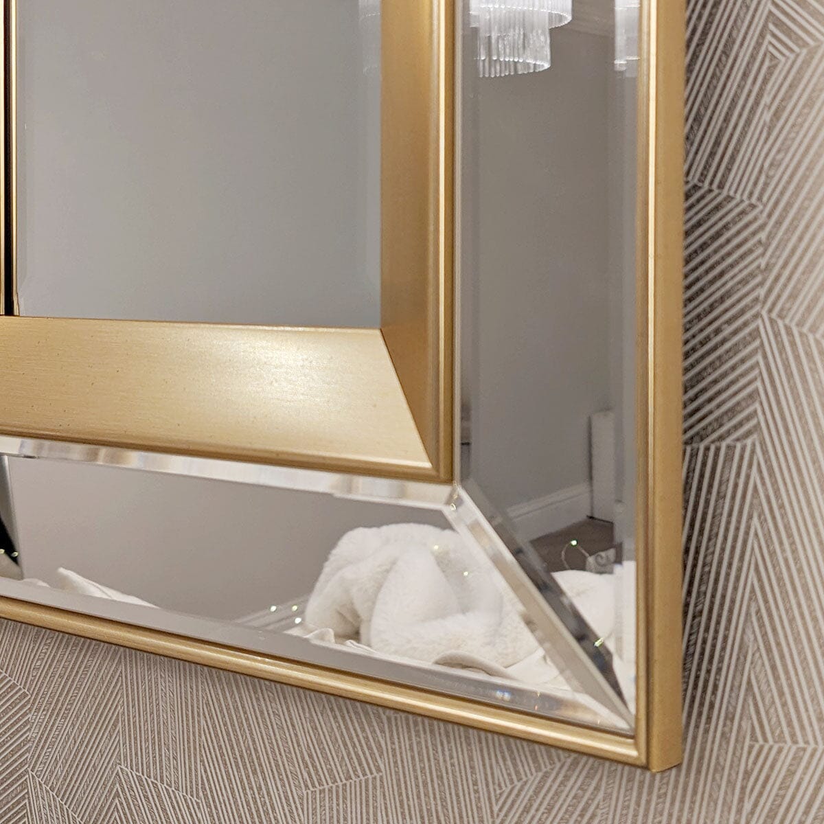 Eloise Gold Framed Wall Mirrors - Set of 4