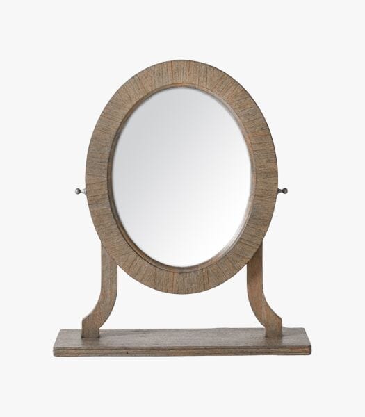 Elysium Natural Wood Dressing Table Mirror