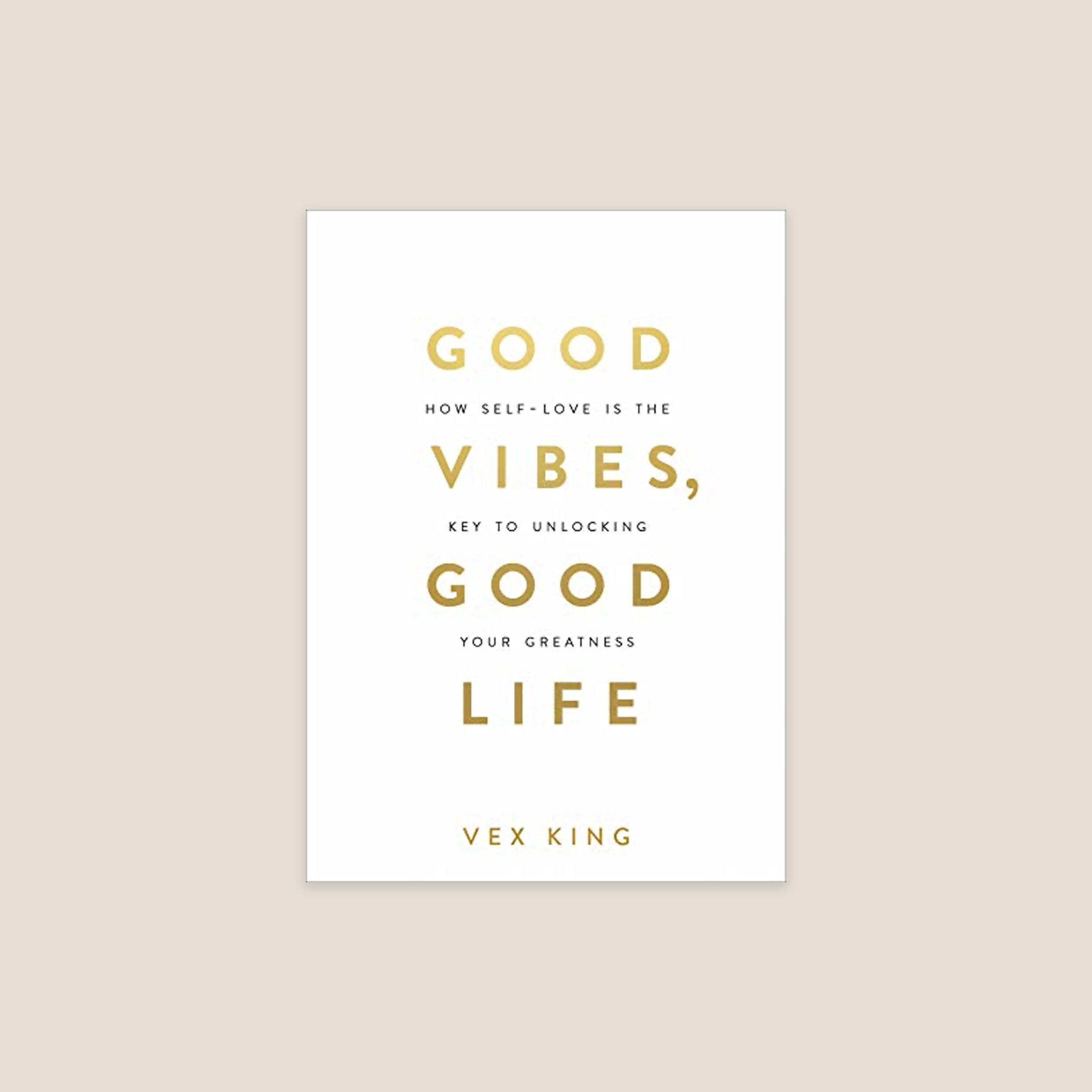 Good Vibes Grey & Gold Coffee Table Book