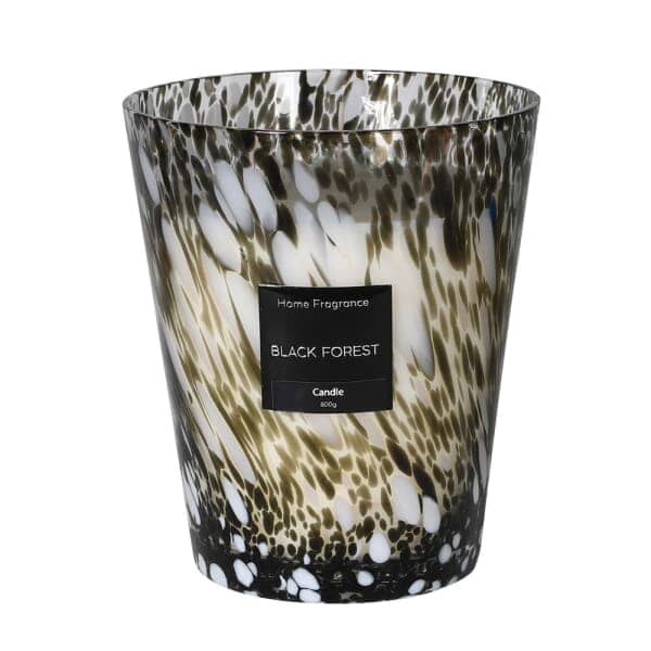 Large Speckled Black Forest Scented Candle