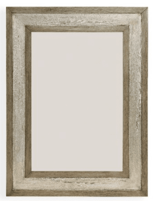 Lockett Luxury Silver & Bronze Rectangular Wall Mirror