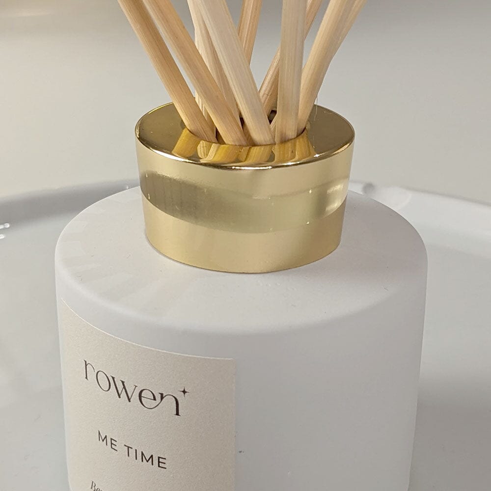 Me Time White & Gold Reed Diffuser - Bergamot & Musk 120ml