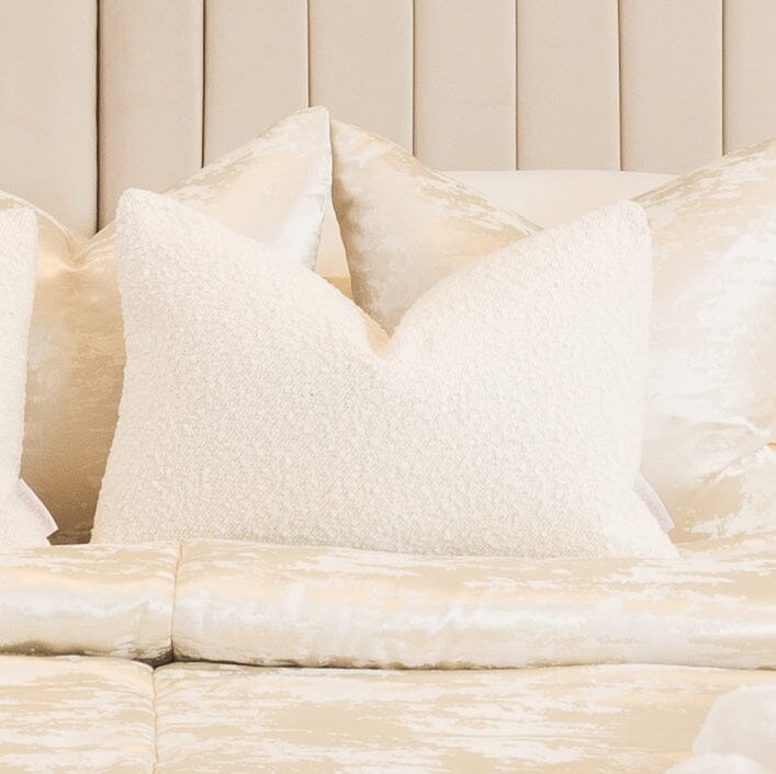 Nori Boucle Cream Bolster Cushion