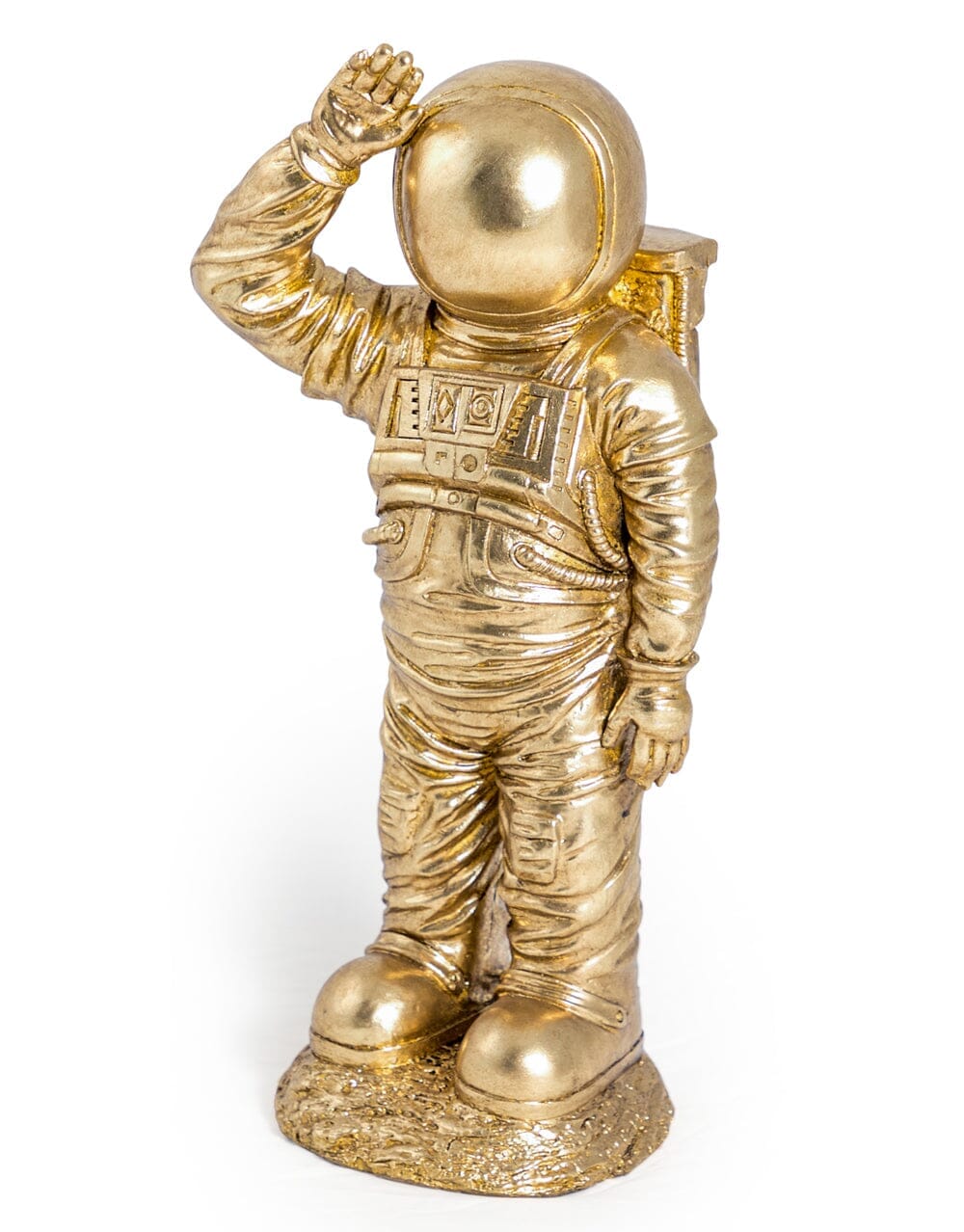 Nouveau Gold Standing Astronaut Ornament