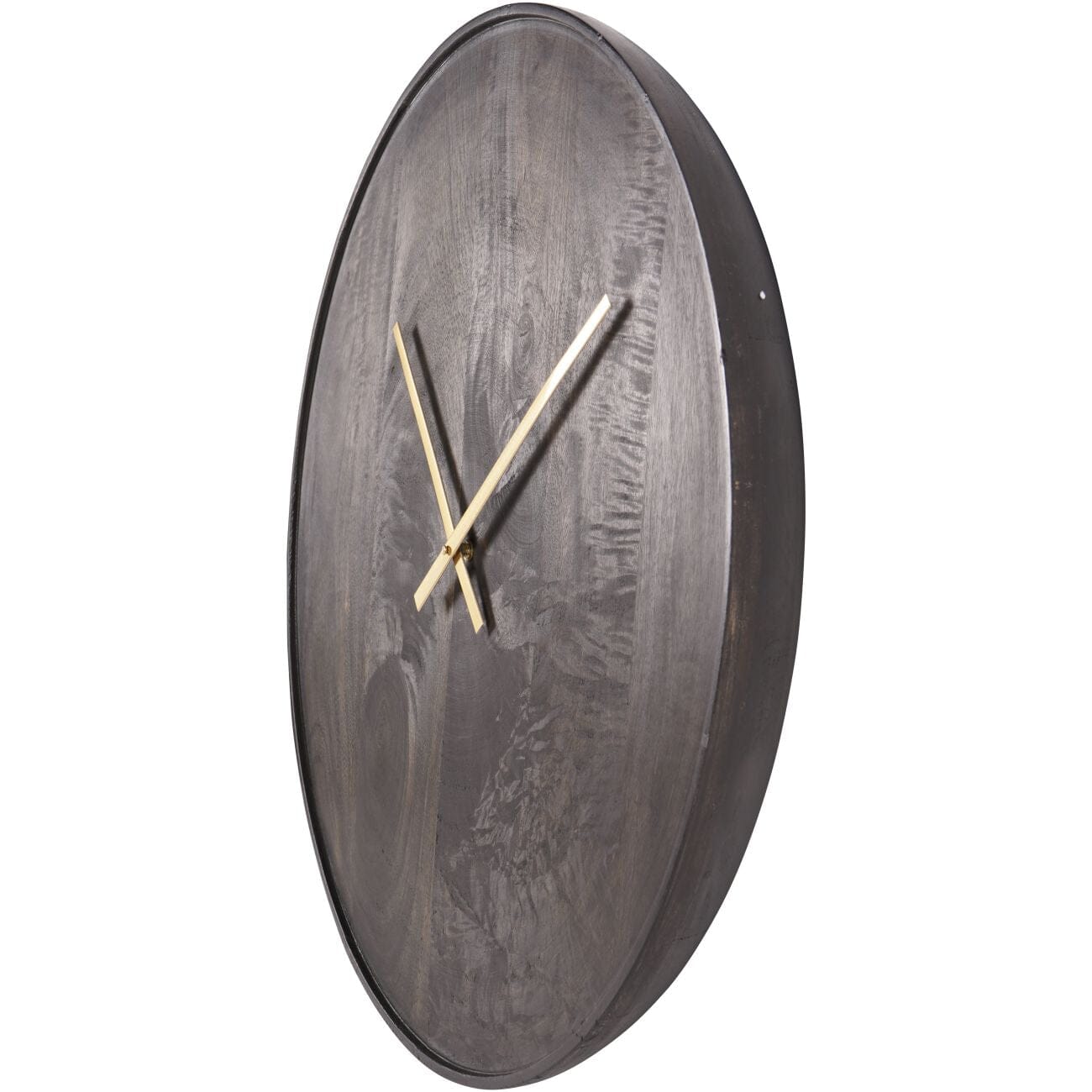 Palermo Large Brown Mango Wood Wall Clock