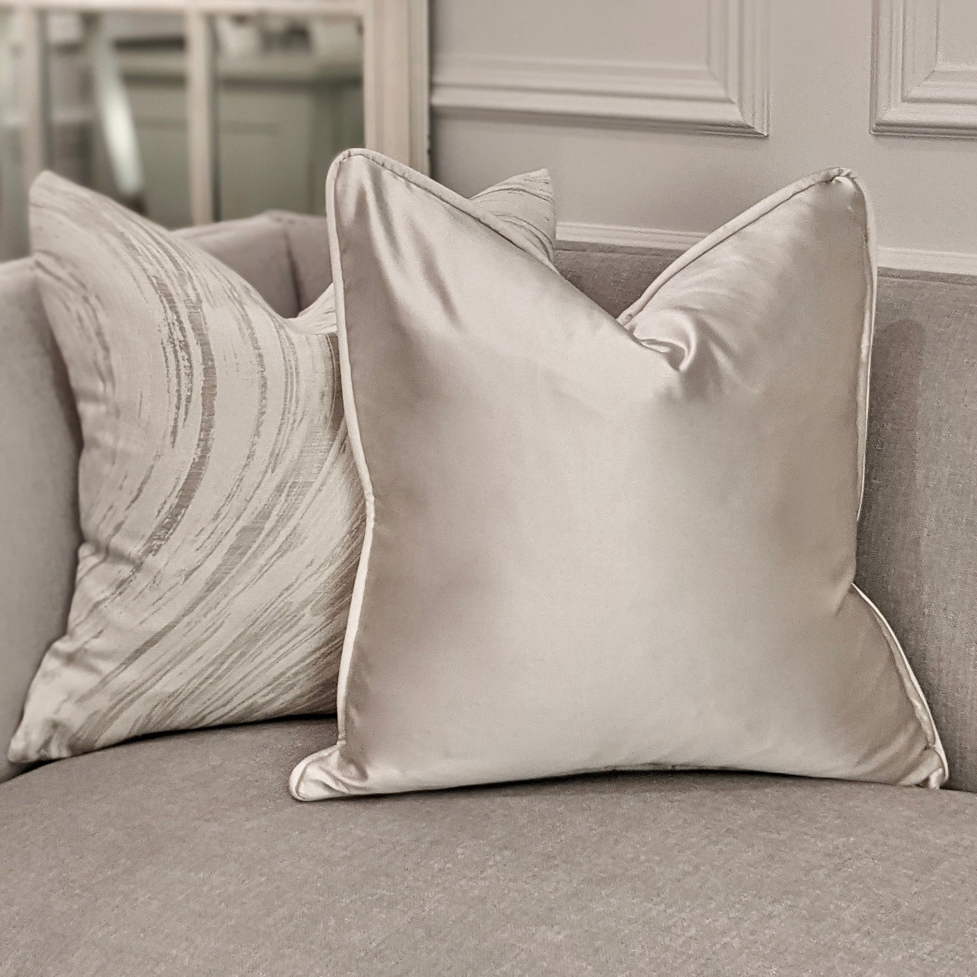 Serena Silk Satin Cushion - 50x50cm