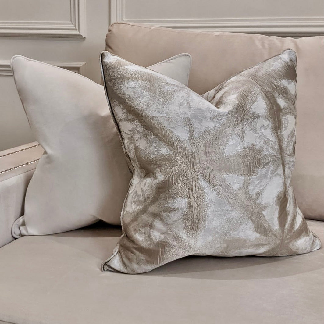 Set of 2 Cushions - Ari Cream & Arizona Cream