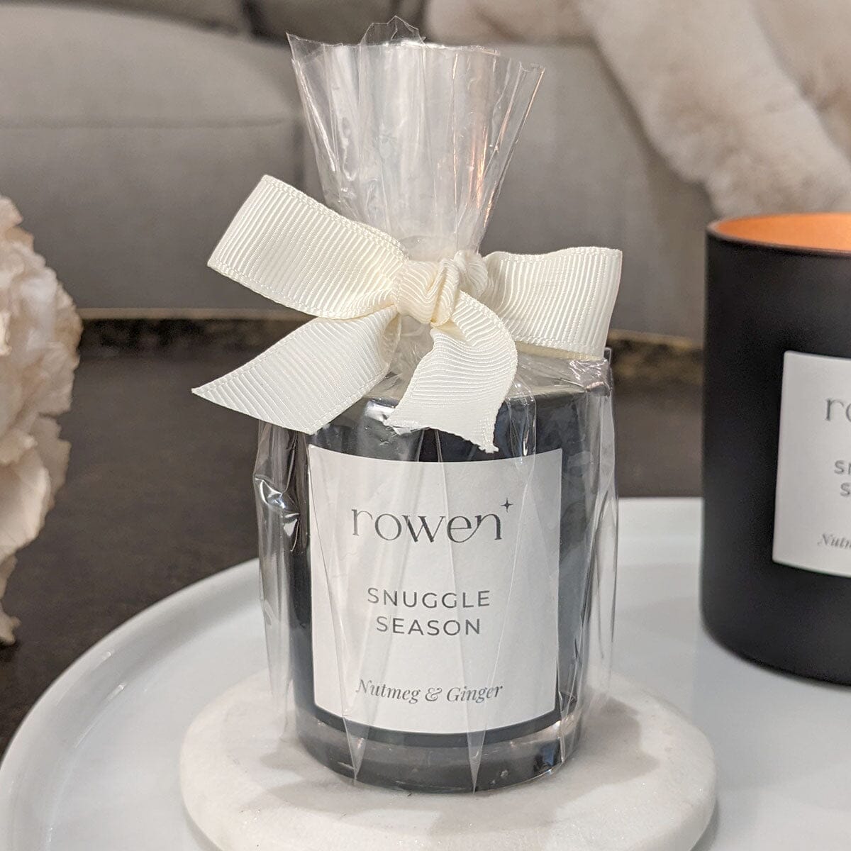 Snuggle Season Black Petite Candle - Nutmeg & Ginger